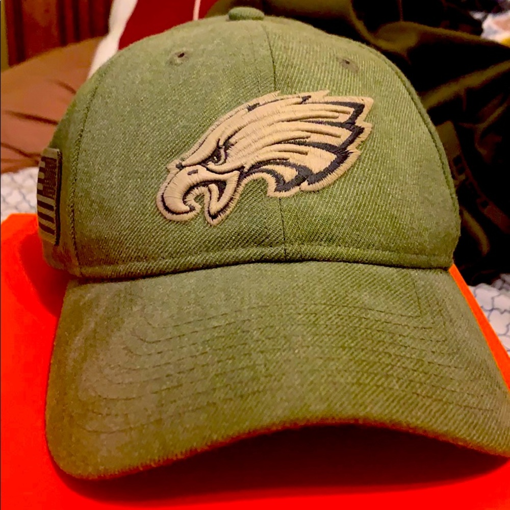 Eagles Football Team Military Hat